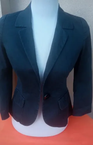 Luisa Spagnoli - Giacca Corta Nera (Tg. 40 IT)