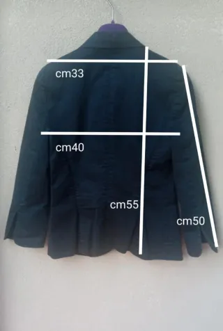 Luisa Spagnoli - Giacca Corta Nera (Tg. 40 IT)