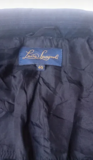 Luisa Spagnoli - Giacca Corta Nera (Tg. 40 IT)