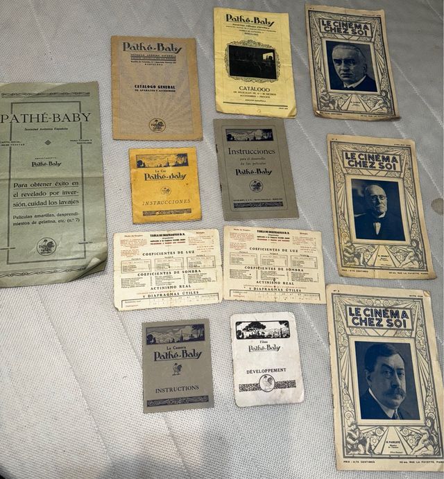 Lote Histórico Pathé-Baby (1920-1930)