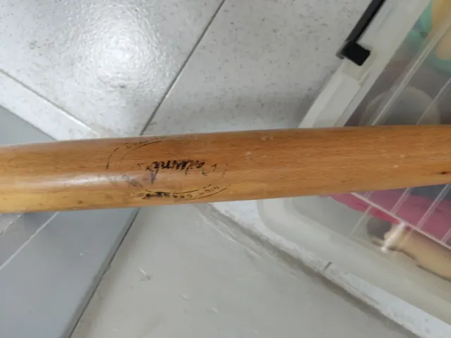 Mazza da baseball in legno 87 cm