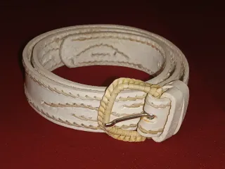 Cinturón cuero crudo argentino