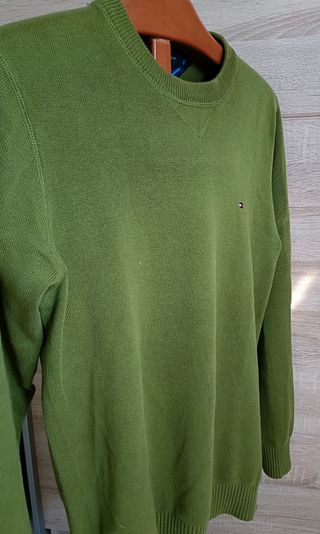 Jersey Verde Tommy Hilfiger Talla M