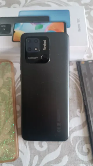 Telefono Xiaomi Redmi 10C Nero/Blu