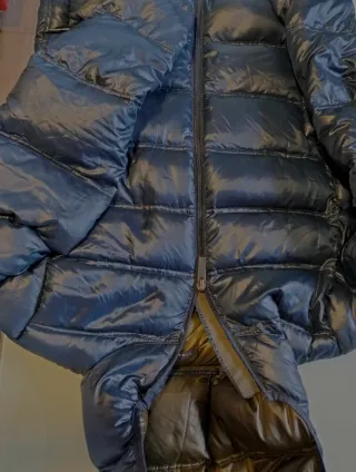 Chaqueta Zara acolchada azul Talla M/L