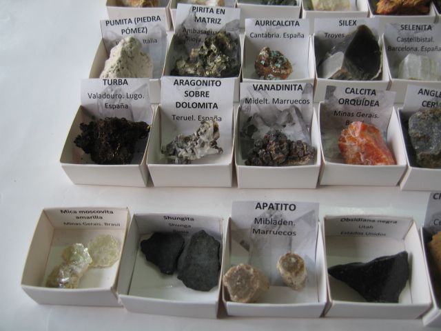Collezione 54 Minerali