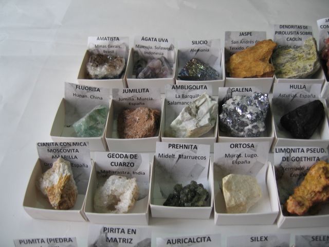 Collezione 54 Minerali