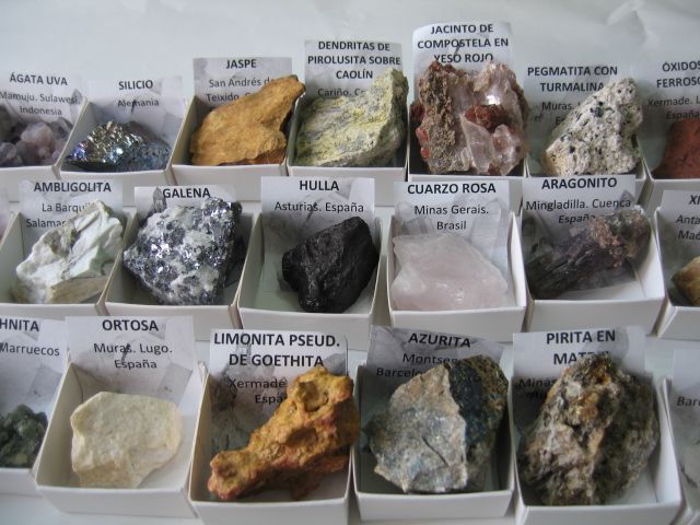 Collezione 54 Minerali