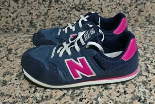 Deportivas New Balance 373 Azul y Rosa