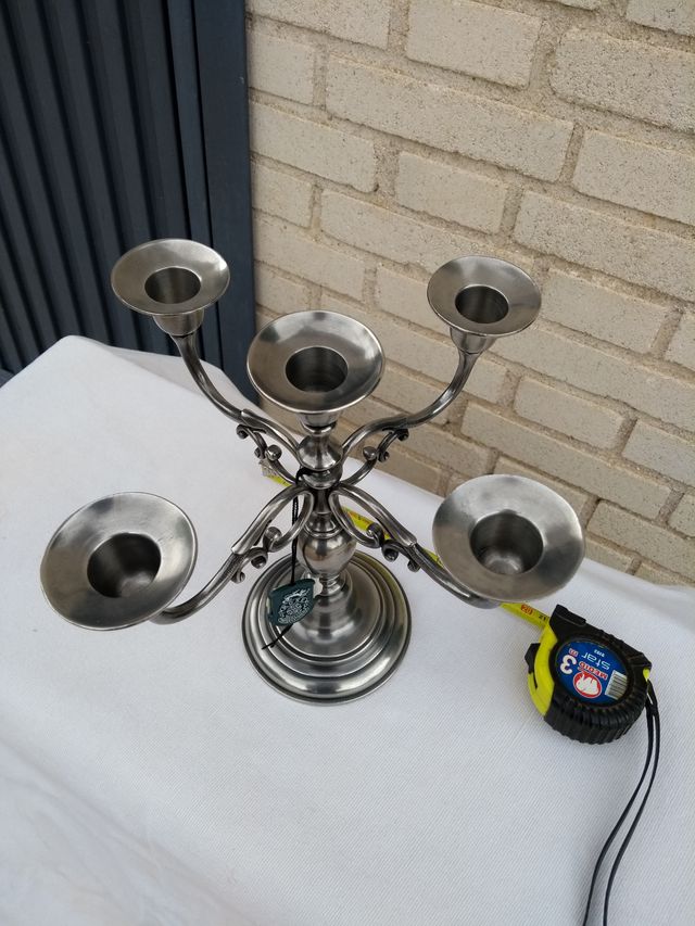 Candeliere in peltro