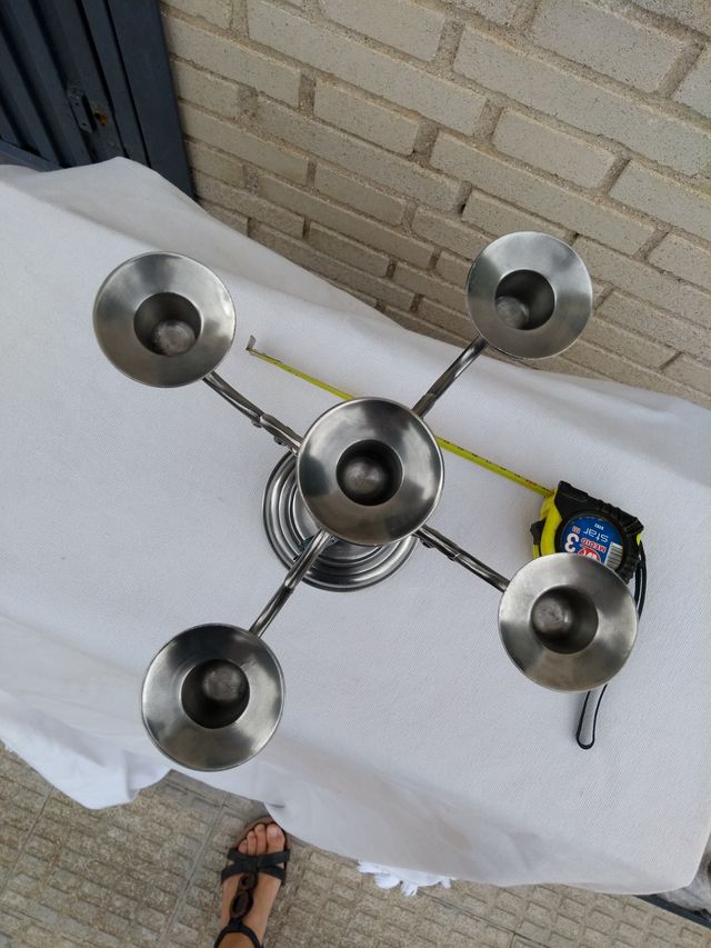 Candeliere in peltro