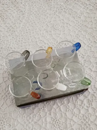Set 6 Tazzine Vetro MH