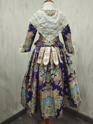 Traje Fallera Siglo XVIII Niña 4-6 Años