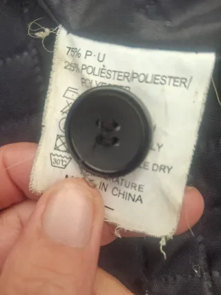 Chaqueta de cuero T 3XL. Medidas en descripción