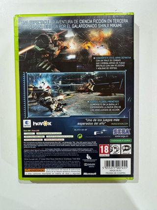 Vanquish Xbox 360 PAL ESP