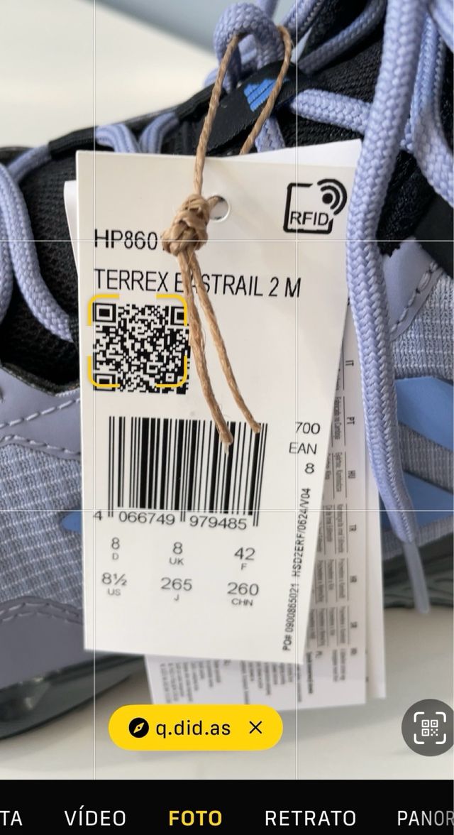 Botas senderismo Adidas Eastrail 2.0 Rain.Rdy