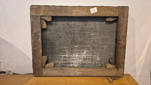 Natura morta con frutta dipinta ad olio