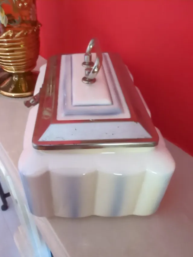 Caja cerámica vintage