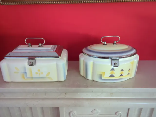 Caja cerámica vintage