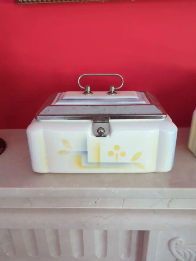 Caja cerámica vintage