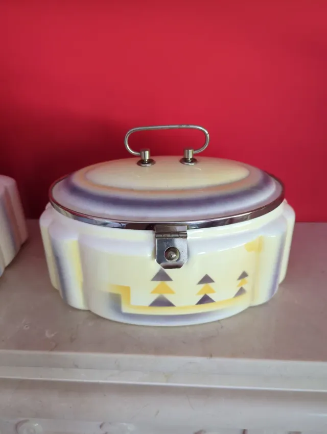 Caja cerámica vintage