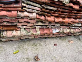 Tejas planas de barro