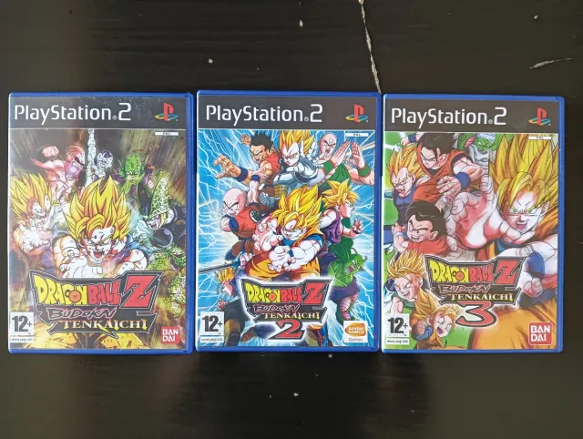 PS2 Dragon Ball Z Budokai Tenkaichi 1, 2 y 3