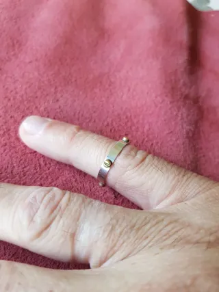 Anillo Plata y Oro México Único