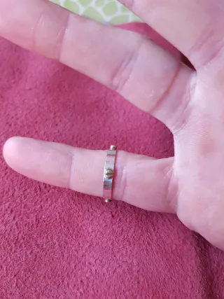 Anillo Plata y Oro México Único