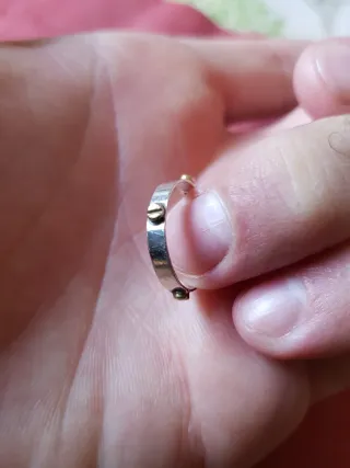 Anillo Plata y Oro México Único