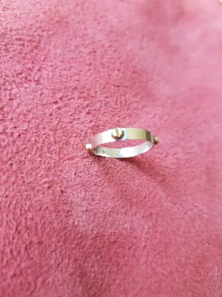 Anillo Plata y Oro México Único