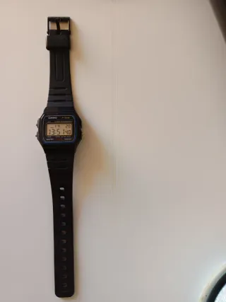 Reloj Casio F91W Negro