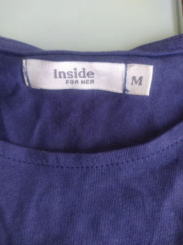 Top azul Inside talla S