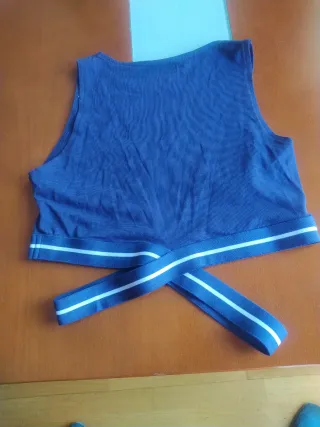 Top azul Inside talla S