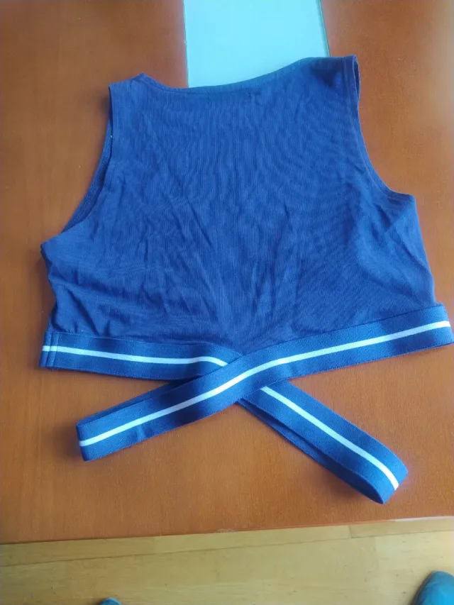 Top azul Inside talla S