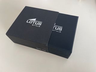 Pulsera Cuero Lotus Hombre Marrón y Plata