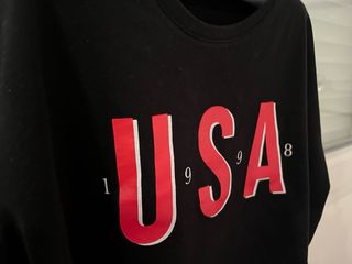 Camiseta Crop Top USA