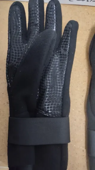 Guantes polares de trabajo negros