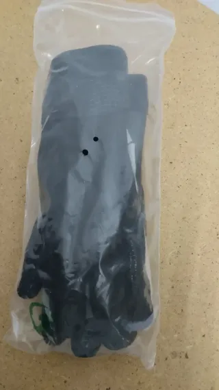 Guantes polares de trabajo negros