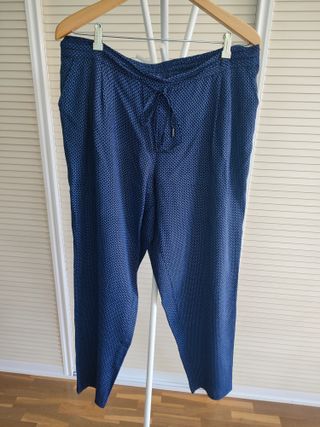 Pantalón Viscosa Violeta by Mango