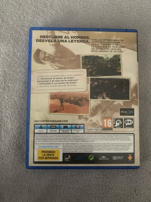 Uncharted: The Nathan Drake Collection PS4