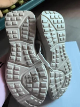 Zapatillas deportivas mujer azul y blanco