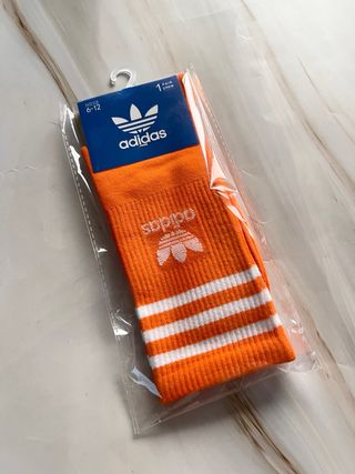 Calcetines Adidas Crew Naranja