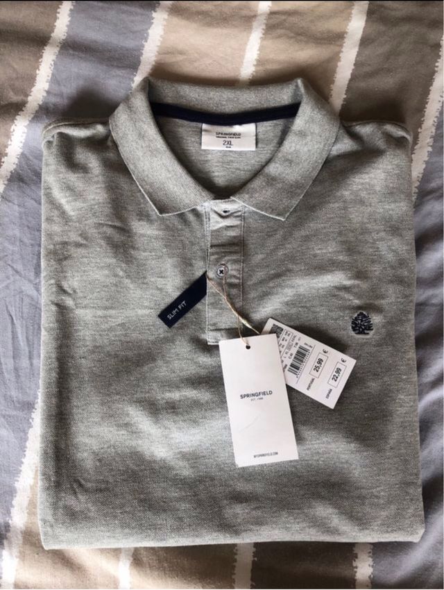 Polo Springfield Talla 2XL Slim Fit