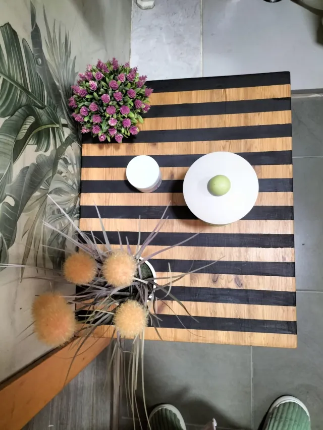 Mesa Auxiliar Madera maciza