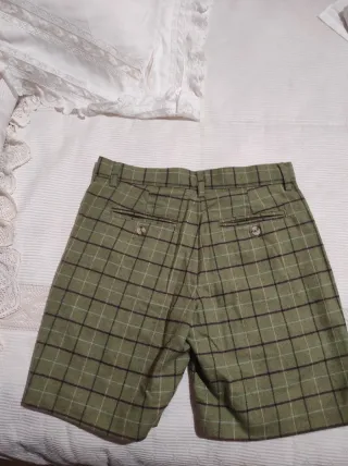 Pantalones de niño Gocco a cuadros forrados