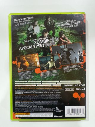 Left 4 Dead Xbox 360 PAL ESP