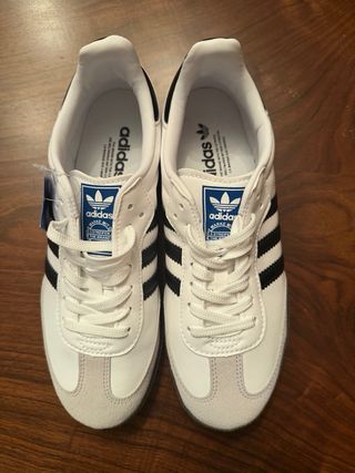 Adidas Samba Blancas y Negras