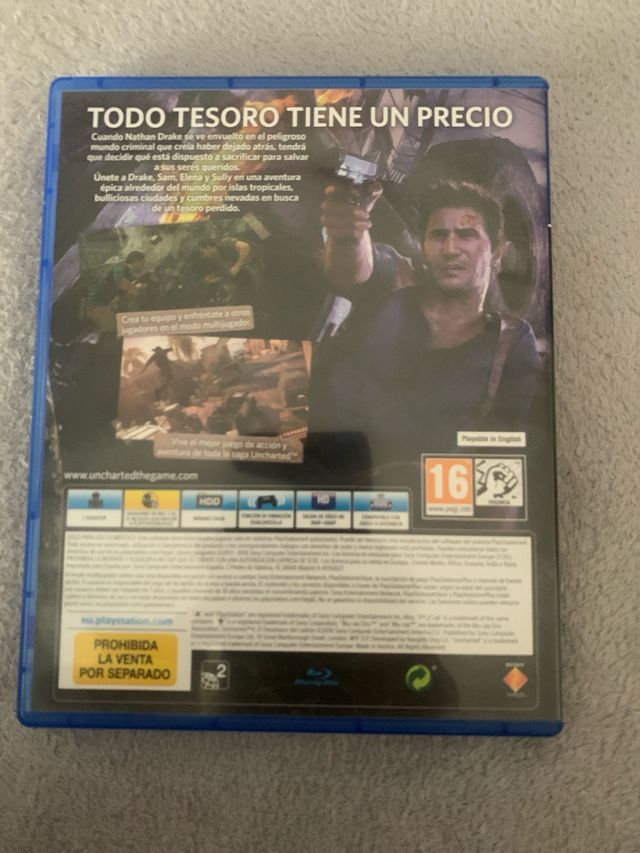 Uncharted 4: Il Destino del Ladro PS4