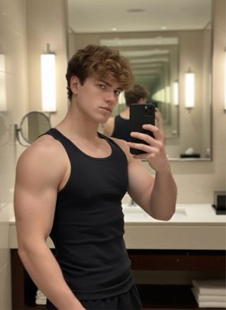 Camiseta de tirantes negra